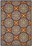 safavieh clearance veranda ver030 0325 chocolate rug