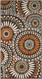safavieh clearance veranda ver091 0725 chocolate rug
