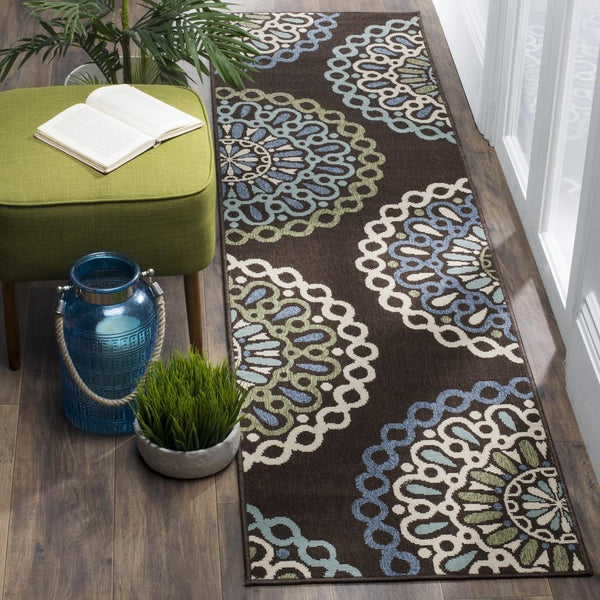 safavieh clearance veranda ver092 0625 chocolate rug