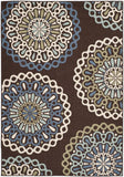 safavieh clearance veranda ver092 0625 chocolate rug