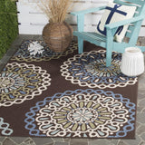safavieh clearance veranda ver092 0625 chocolate rug
