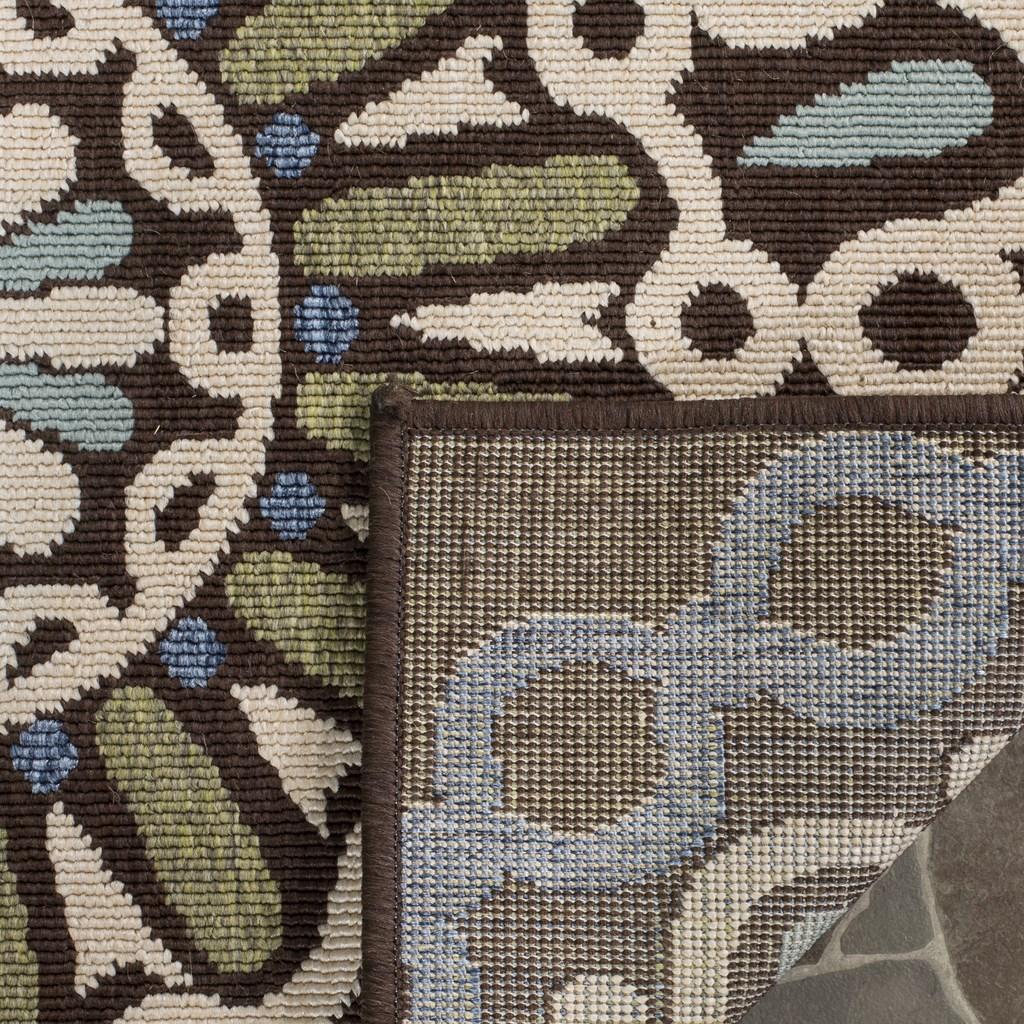 safavieh clearance veranda ver092 0625 chocolate rug