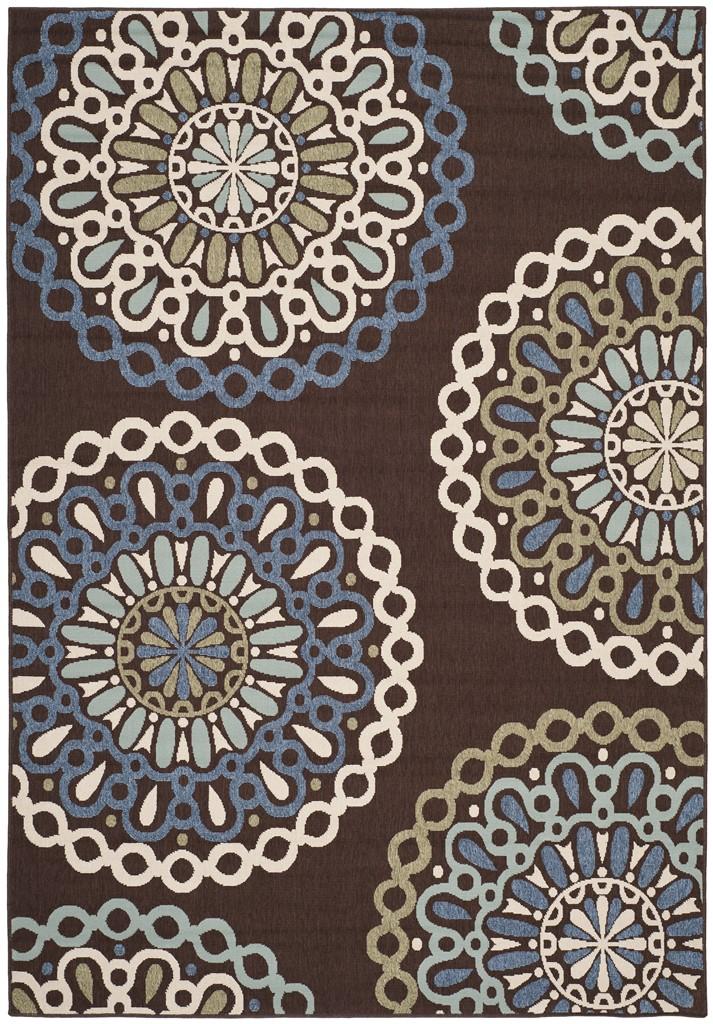 safavieh clearance veranda ver092 0625 chocolate rug