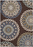 safavieh clearance veranda ver092 0625 chocolate rug