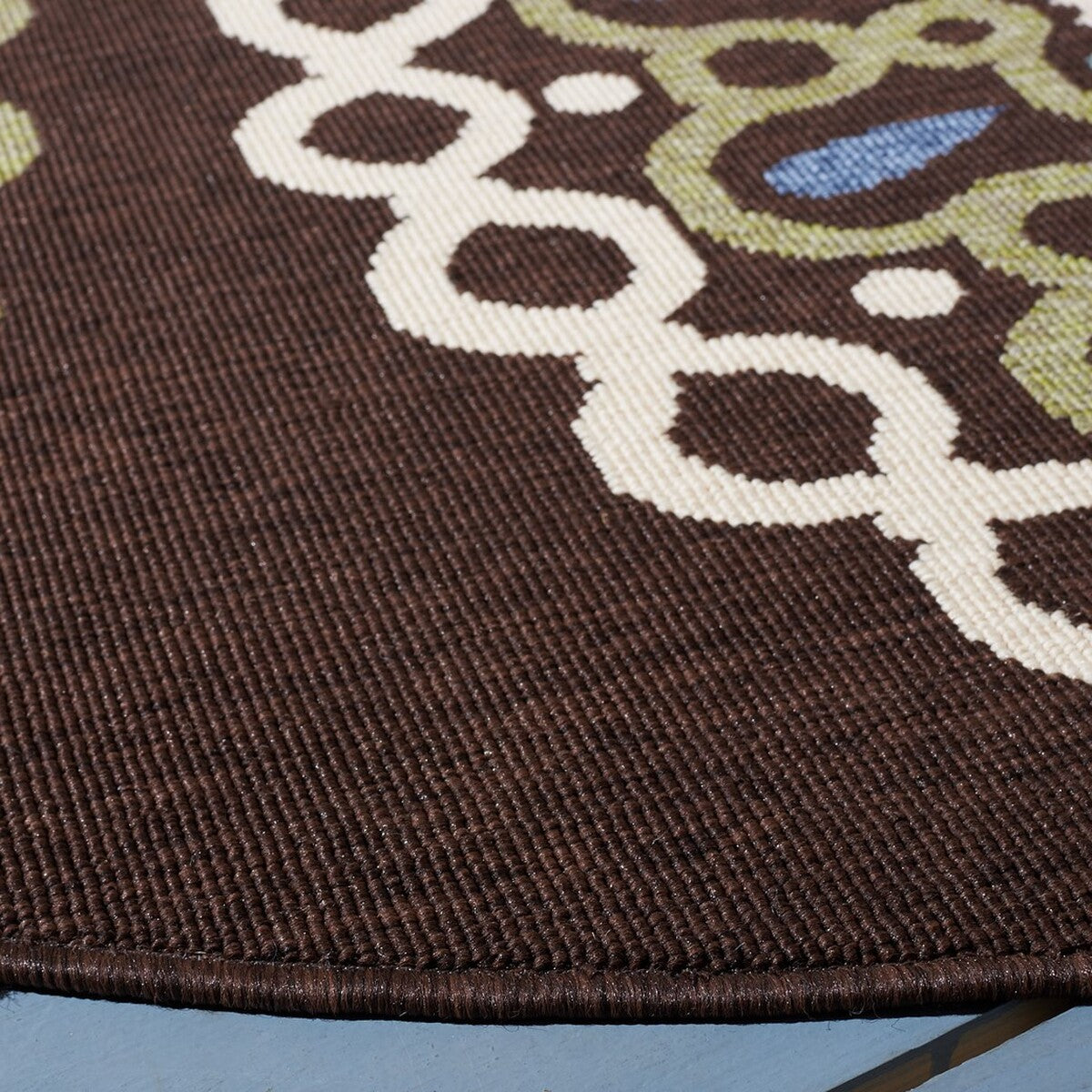 safavieh clearance veranda ver092 0625 chocolate rug
