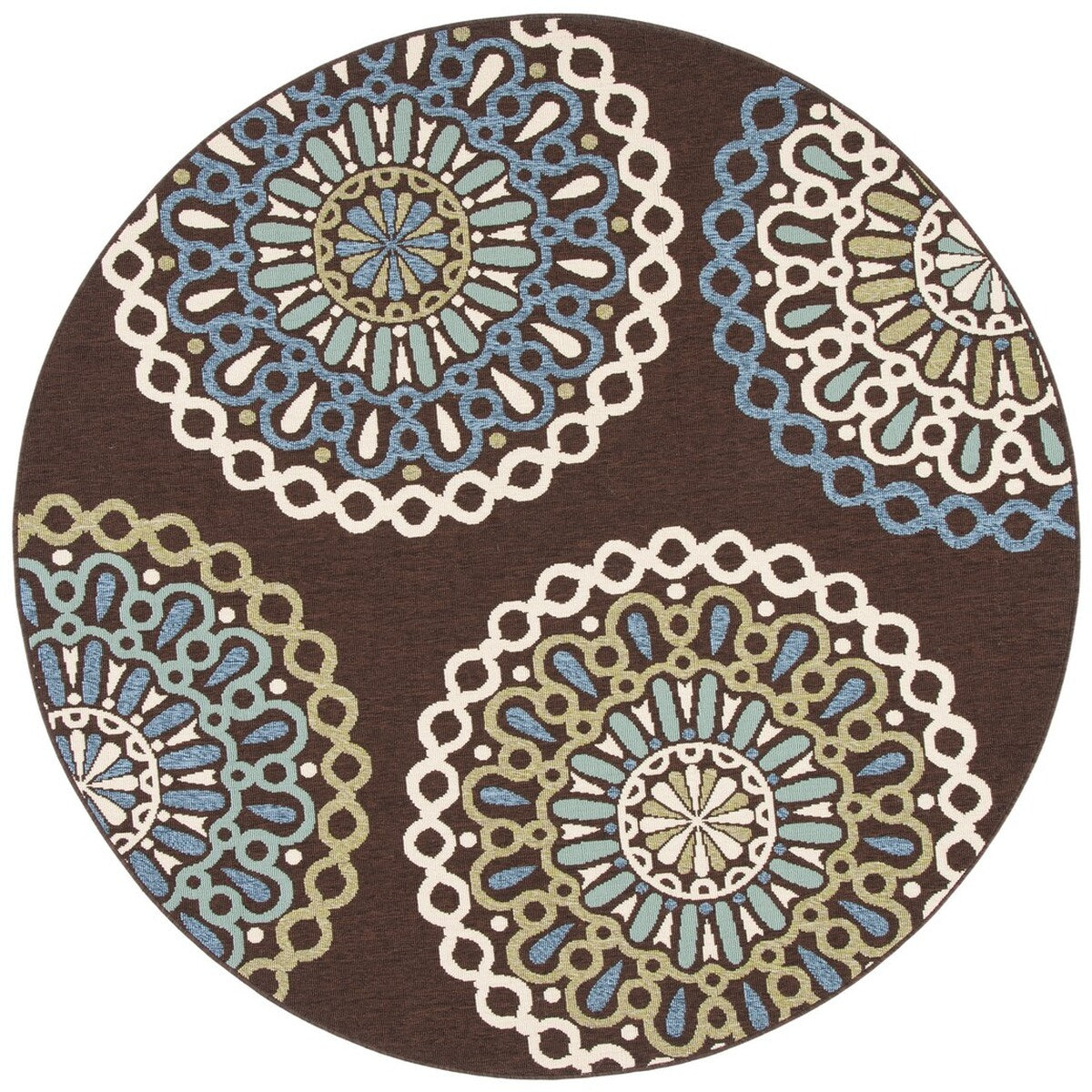 safavieh clearance veranda ver092 0625 chocolate rug