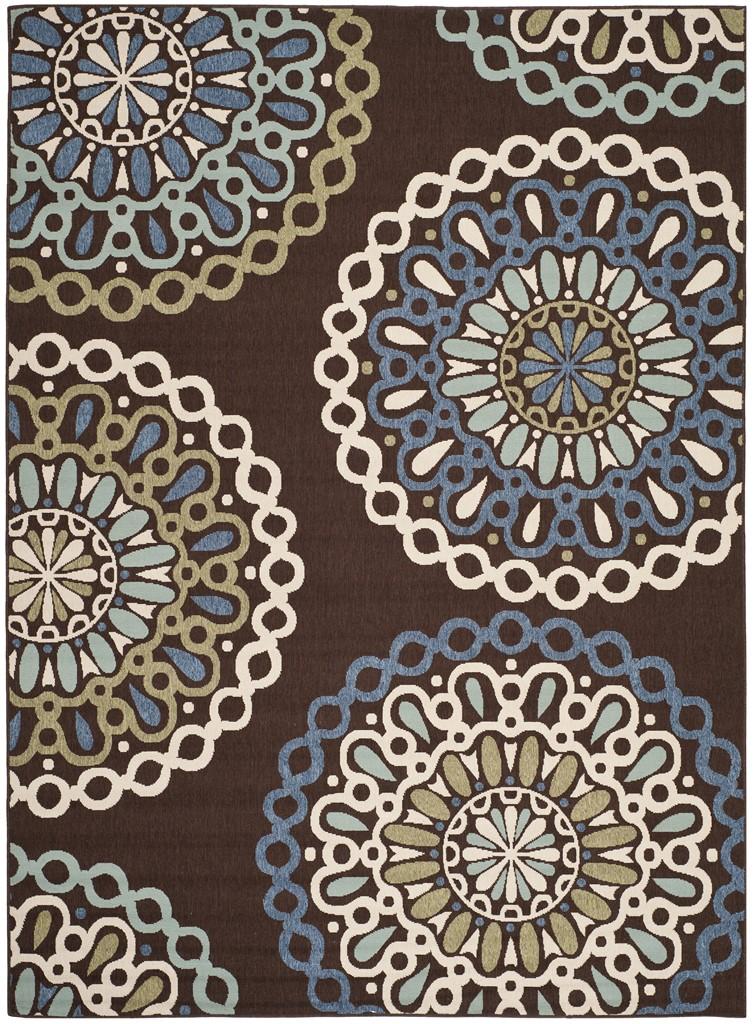 safavieh clearance veranda ver092 0625 chocolate rug