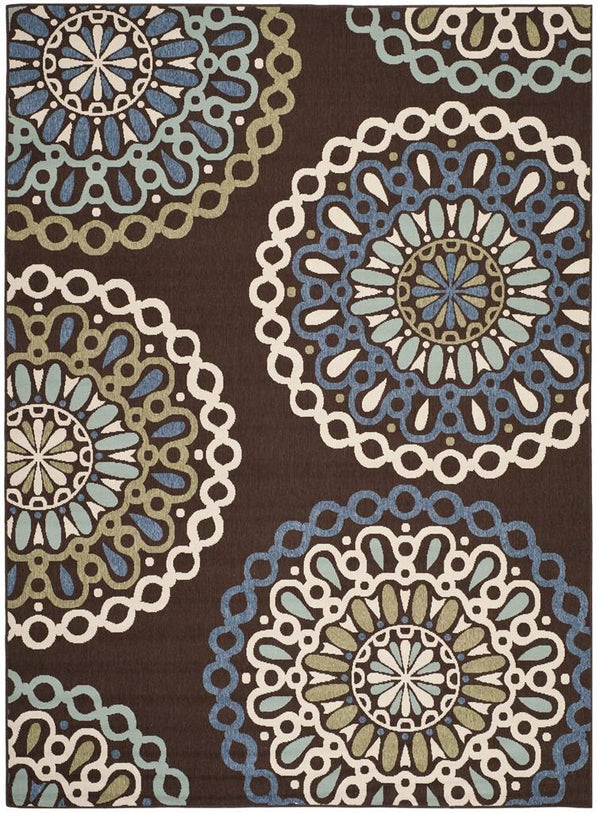 safavieh clearance veranda ver092 0625 chocolate rug