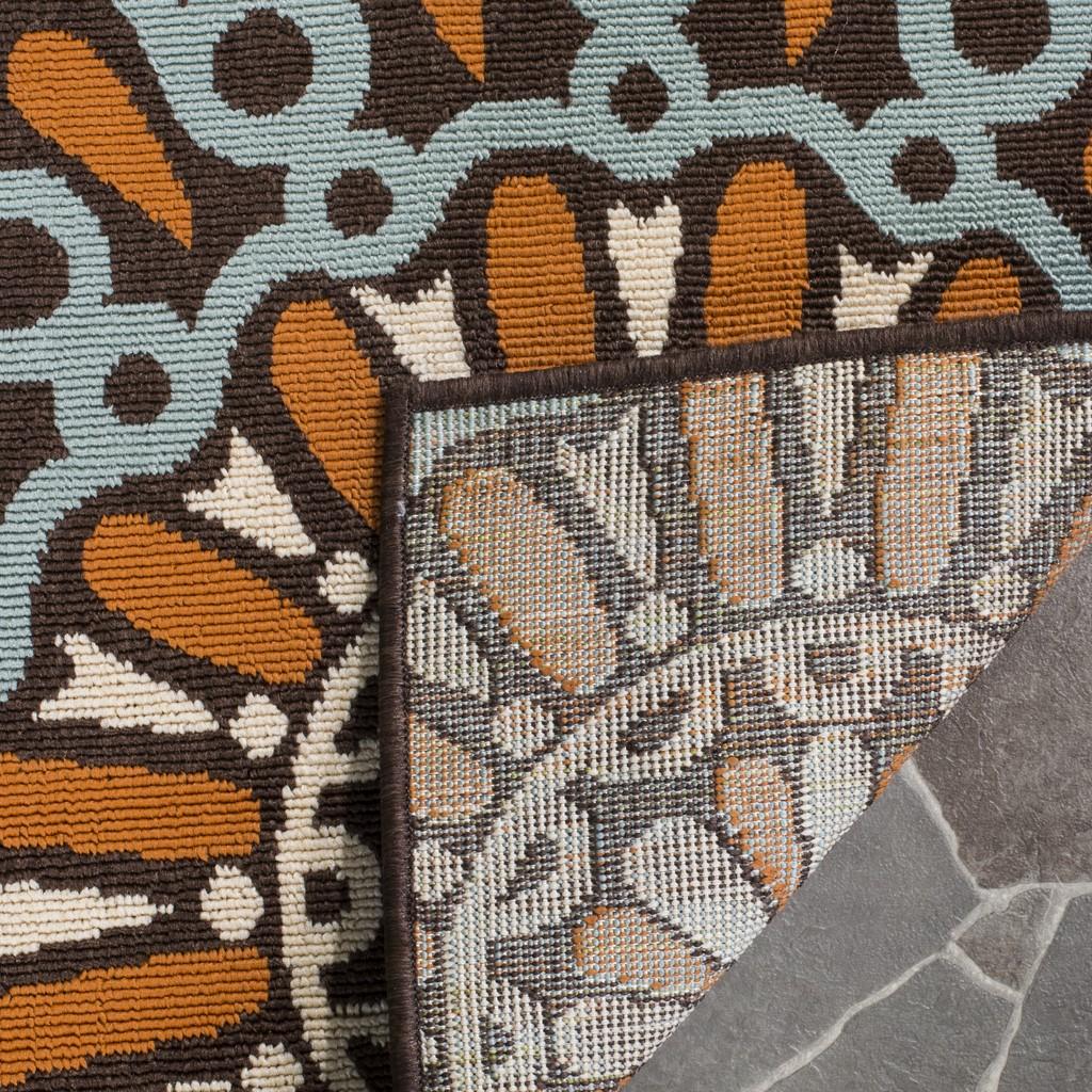 safavieh clearance veranda ver092 0725 chocolate rug