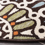 safavieh clearance veranda ver092 0725 chocolate rug