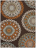 safavieh clearance veranda ver092 0725 chocolate rug