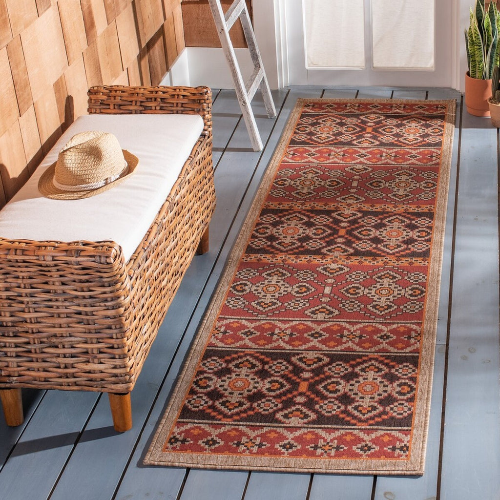 safavieh clearance veranda ver093 0332 red rug