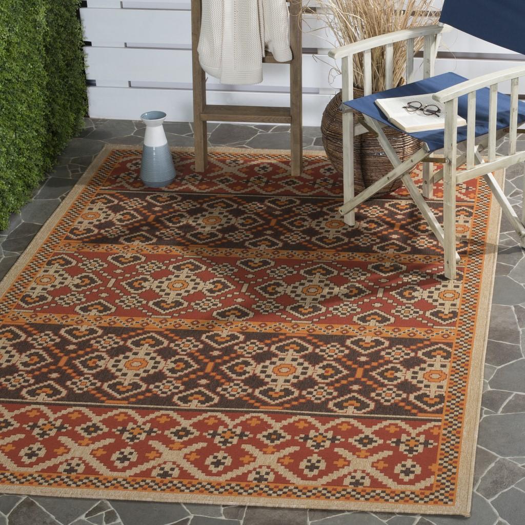 safavieh clearance veranda ver093 0332 red rug