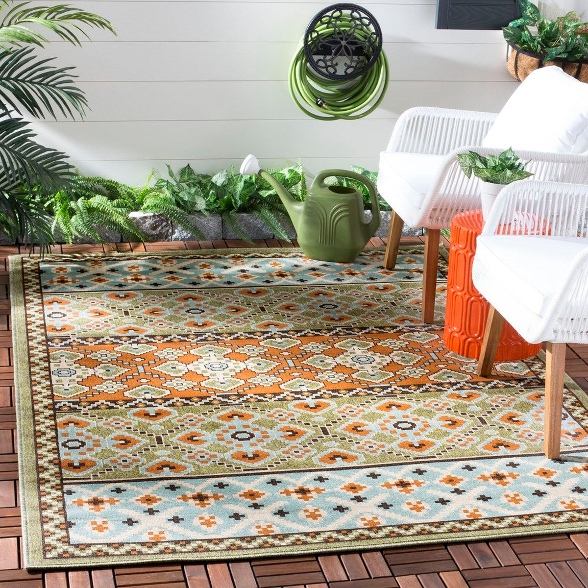 safavieh clearance veranda ver093 0742 green rug