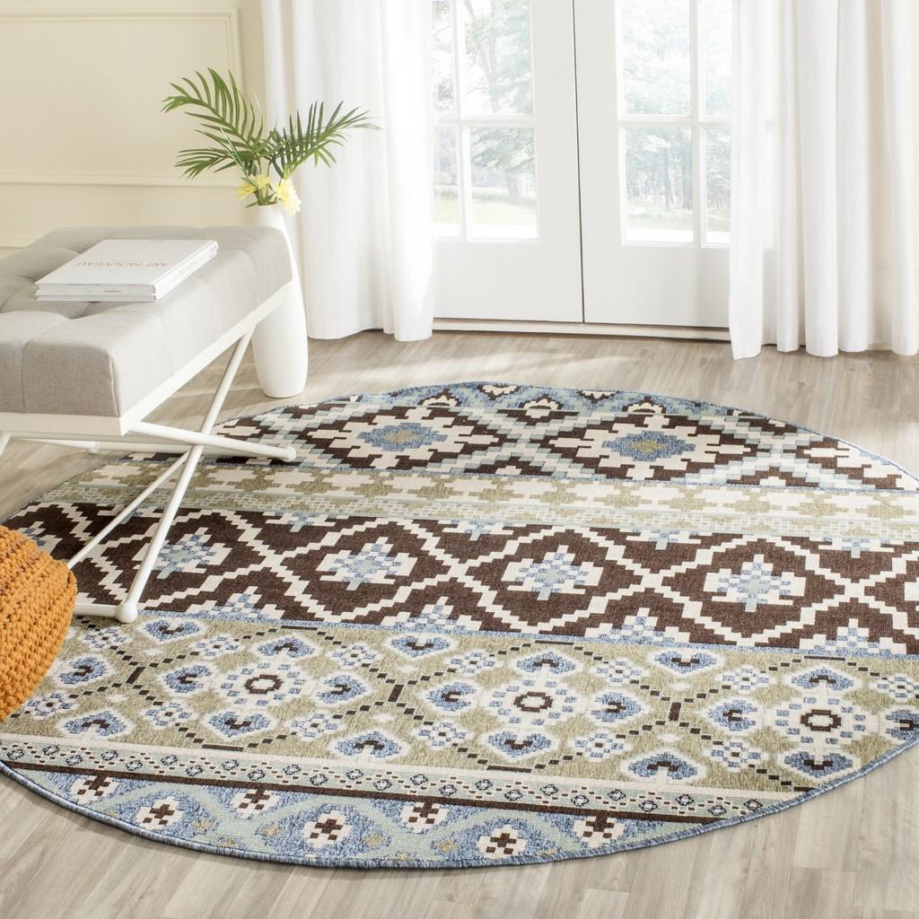 safavieh clearance veranda ver097 0624 chocolate rug