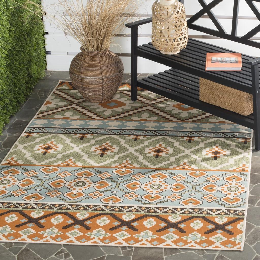 safavieh clearance veranda ver097 0745 green rug