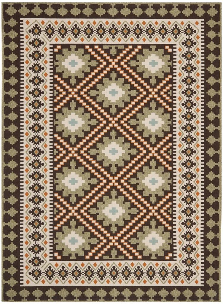 safavieh clearance veranda ver099 0725 chocolate rug