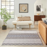 nourison paxton pax03 ivory slate rug