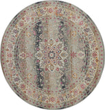 Nourison Sale Vintage Kashan VKA01 Grey Rug