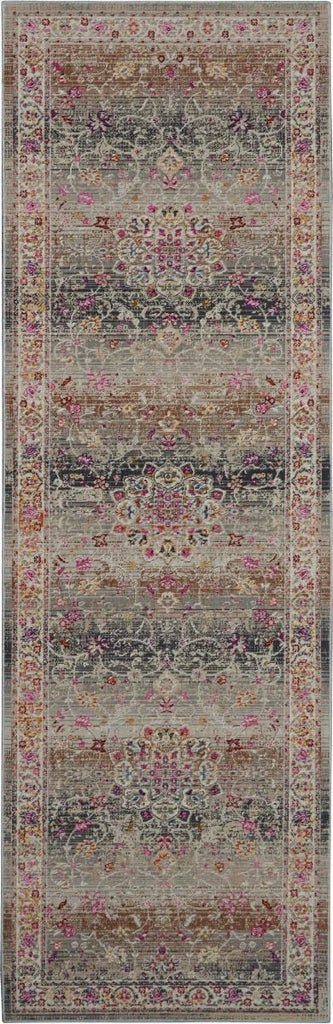 Nourison Sale Vintage Kashan VKA01 Grey Rug
