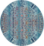 Nourison Sale Vintage Kashan VKA02 Blue Rug