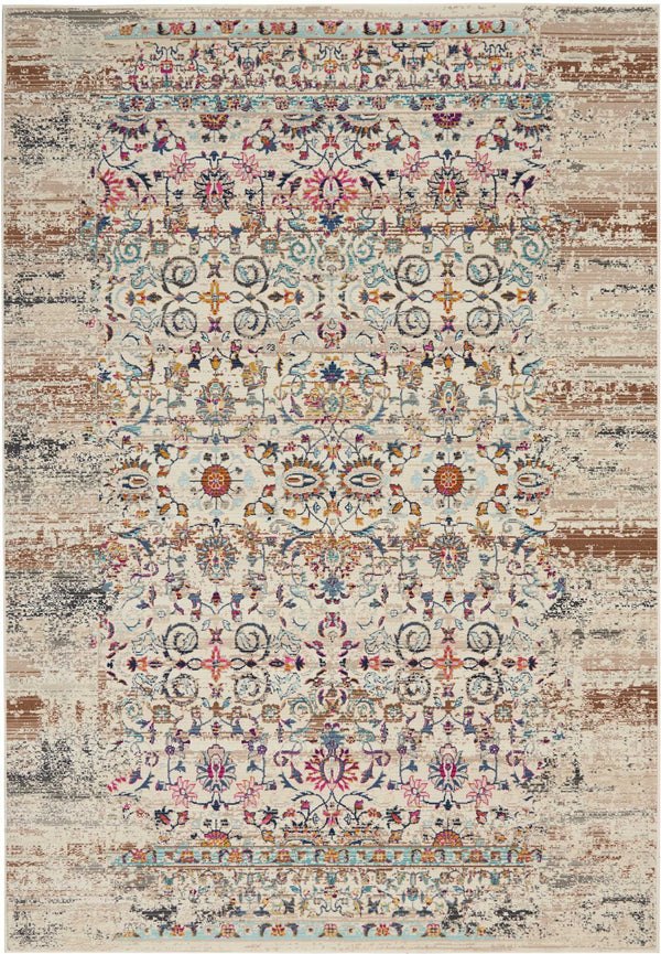 Nourison Sale Vintage Kashan VKA02 Ivory Rug