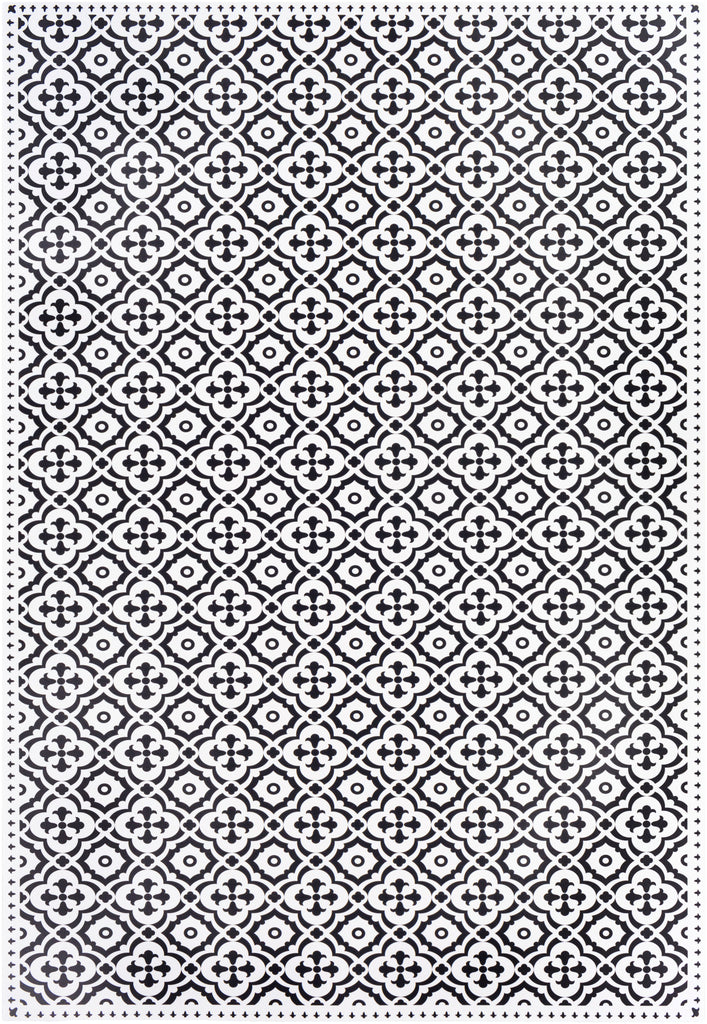 surya vinilo vnl 2301 black rug