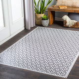 surya vinilo vnl 2301 black rug