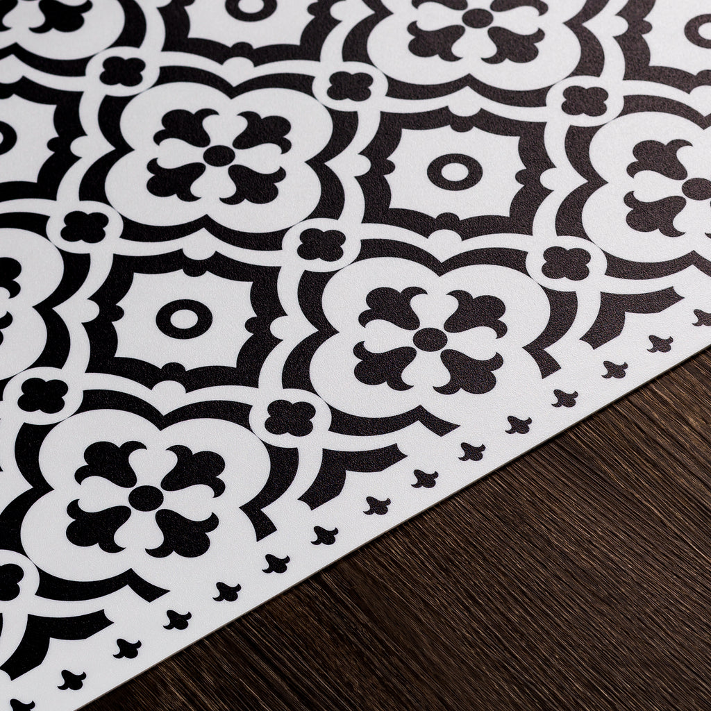 surya vinilo vnl 2301 black rug