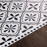 surya vinilo vnl 2305 blue rug