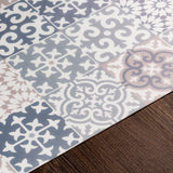 surya vinilo vnl 2306 blue rug