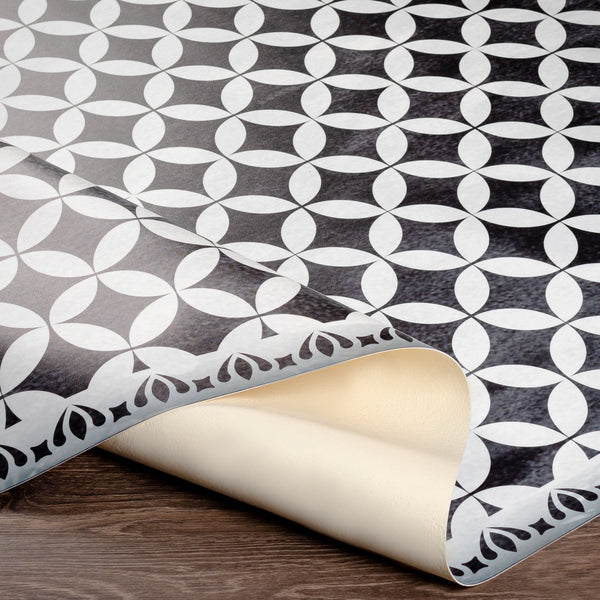 surya vinilo vnl 2309 black rug
