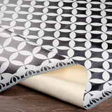 surya vinilo vnl 2309 black rug