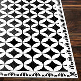 surya vinilo vnl 2309 black rug