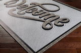 surya vinilo vnl 2310 white rug