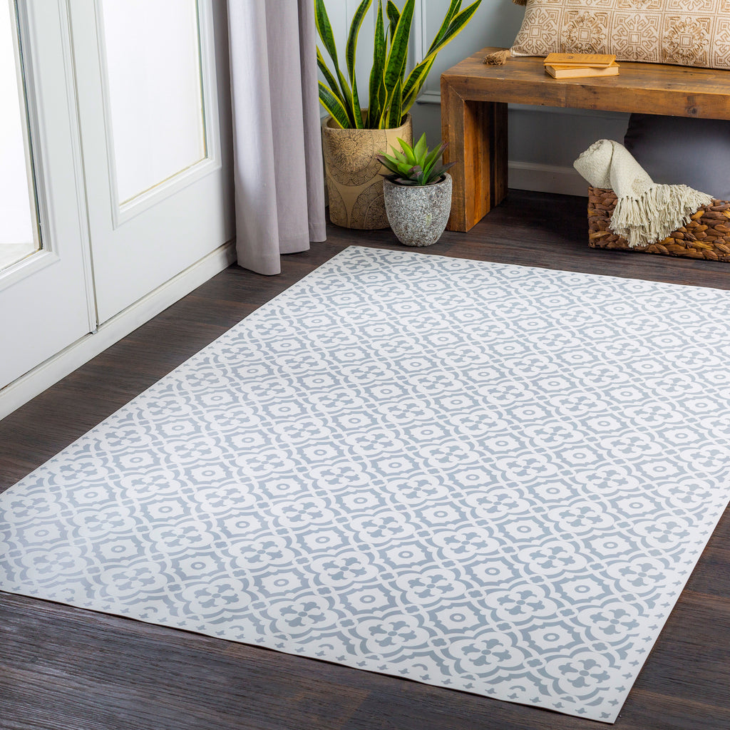 surya vinilo vnl 2312 light blue rug
