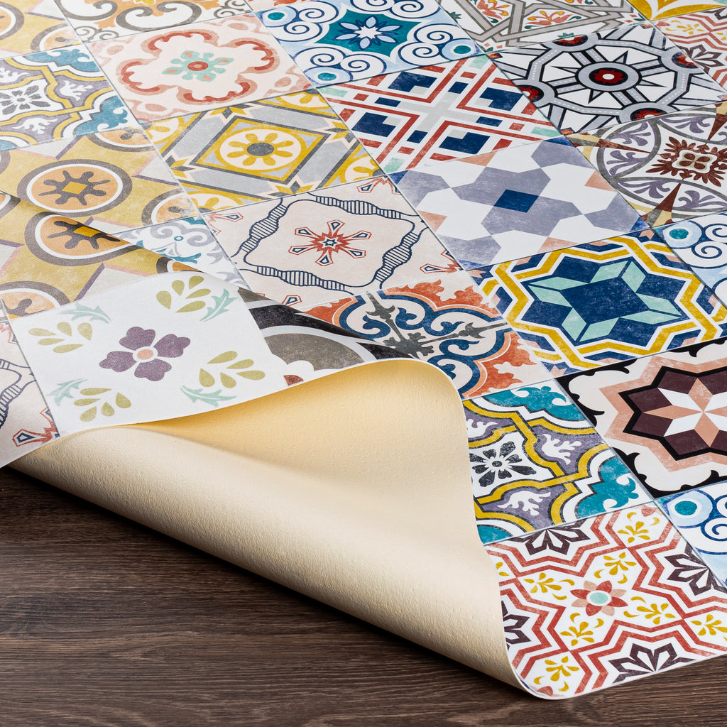 surya vinilo vnl 2313 white rug