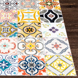 surya vinilo vnl 2313 white rug