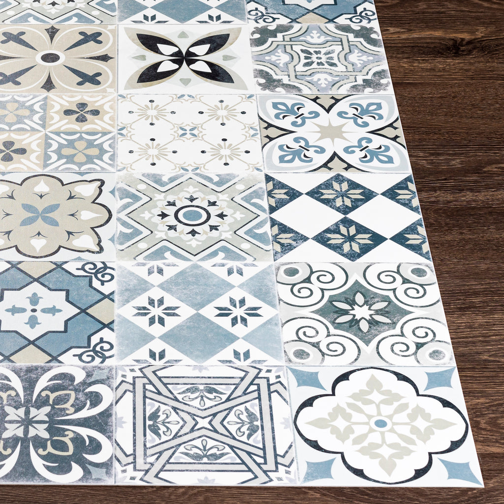 surya vinilo vnl 2314 blue rug