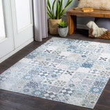 surya vinilo vnl 2314 blue rug