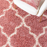 safavieh clearance venus shag vns524u pink rug