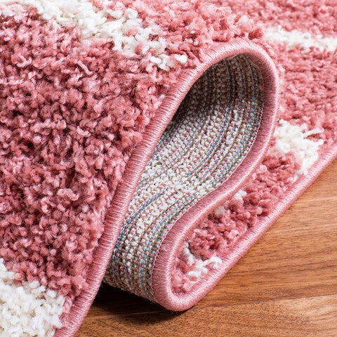 safavieh clearance venus shag vns603u pink rug