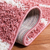 safavieh clearance venus shag vns603u pink rug