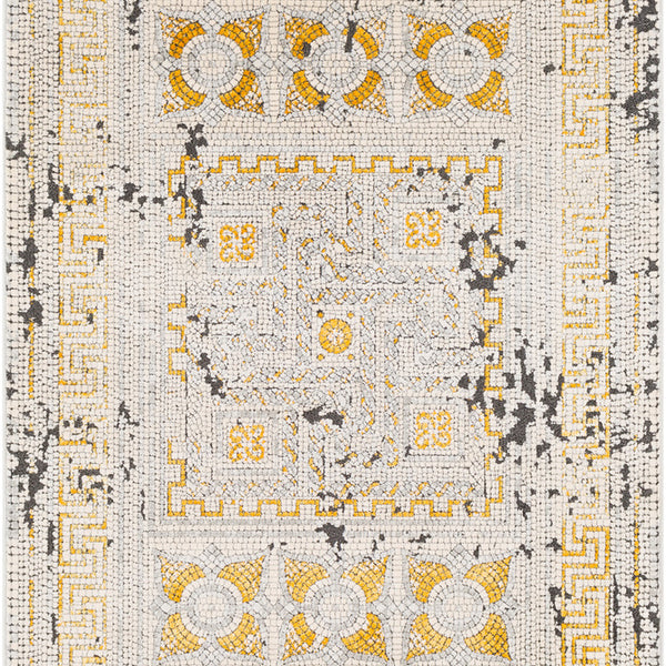 Transitional Surya Rug Co. Venezia Mustard Rug | Mustard Rugs | Rugs Done Right