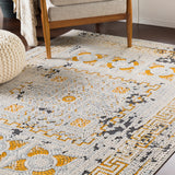 Rectangular Surya Rug Co. Venezia  Mustard Rug | Venezia Rugs | Rugs Done Right