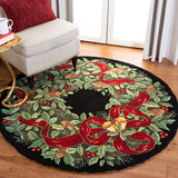 safavieh clearance vintage posters vp323a black rug