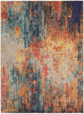 nourison celestial ces15 multicolor rug
