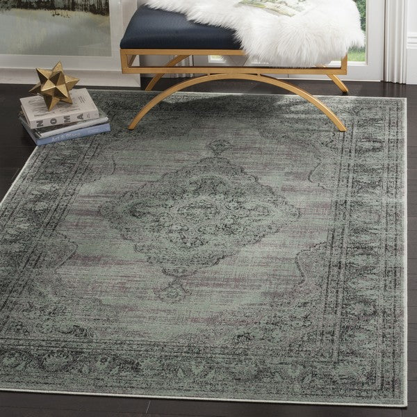 safavieh clearance vintage vtg112 110 light blue rug