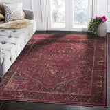 safavieh clearance vintage vtg114 5880 raspberry rug