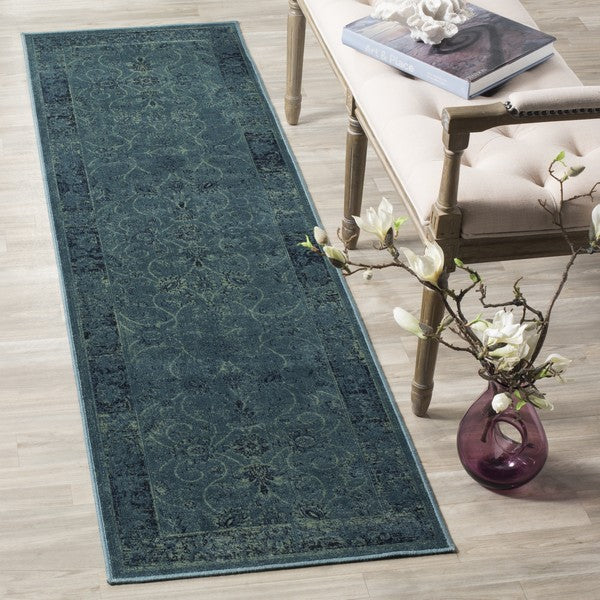 safavieh clearance vintage vtg117 2220 turquoise rug